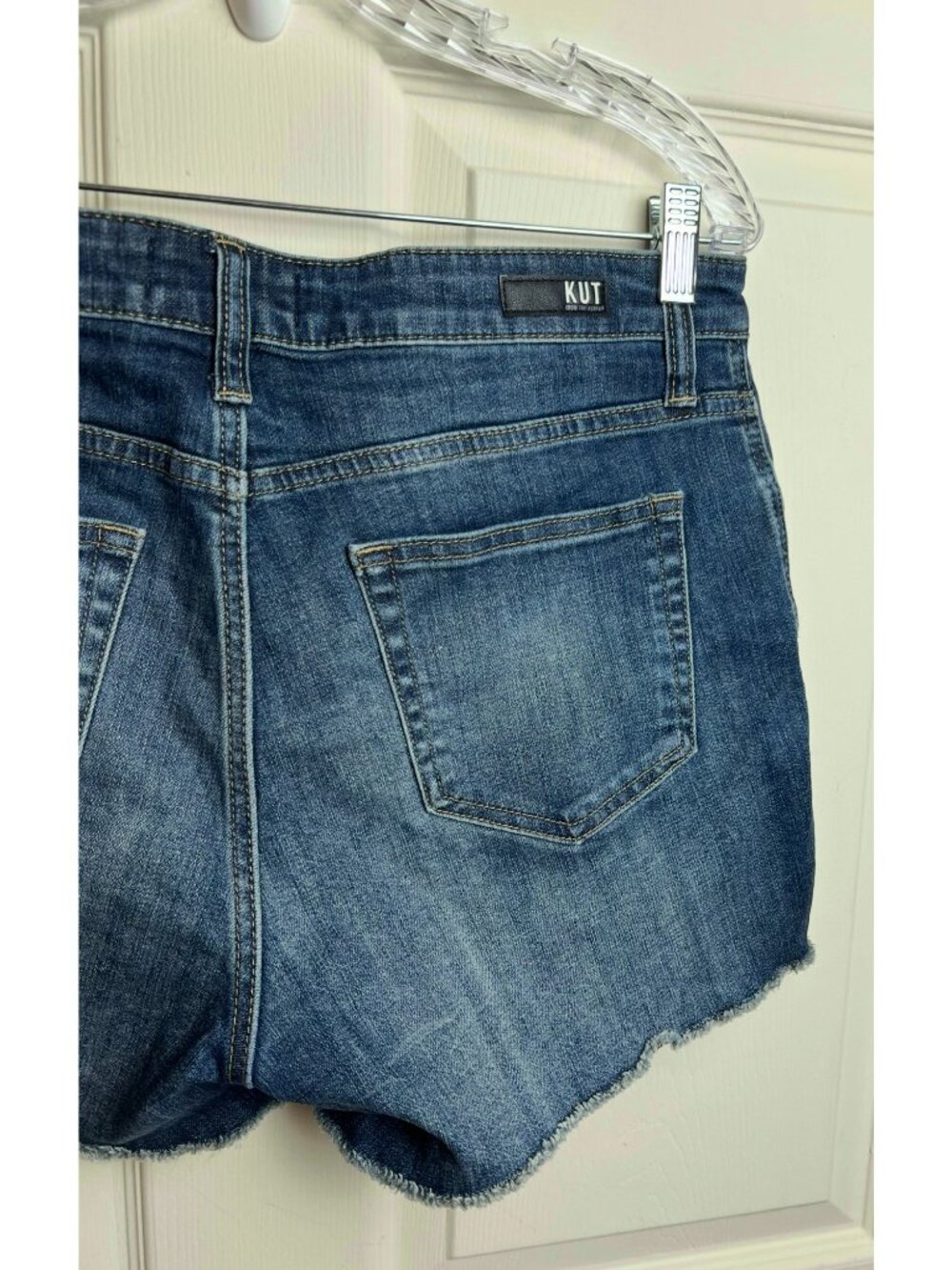 Kut from the Kloth Cutoff Gidget Jean Shorts - Picture 5 of 10